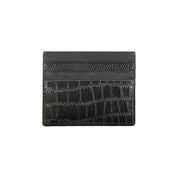 Black Leather Mens Wallet