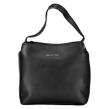 Black Polyurethane Women's Bag