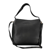 Black Polyurethane Women's Bag