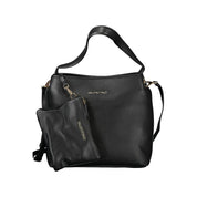 Black Polyurethane Women's Bag