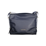 Blue Poliuretano Women's Bag with Shoulder Handle