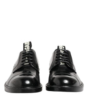Black Leather Dress Lace Up Men Formal Shoes