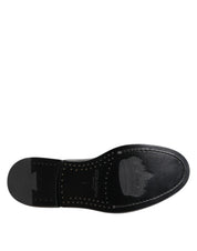 Black Leather Dress Lace Up Men Formal Shoes