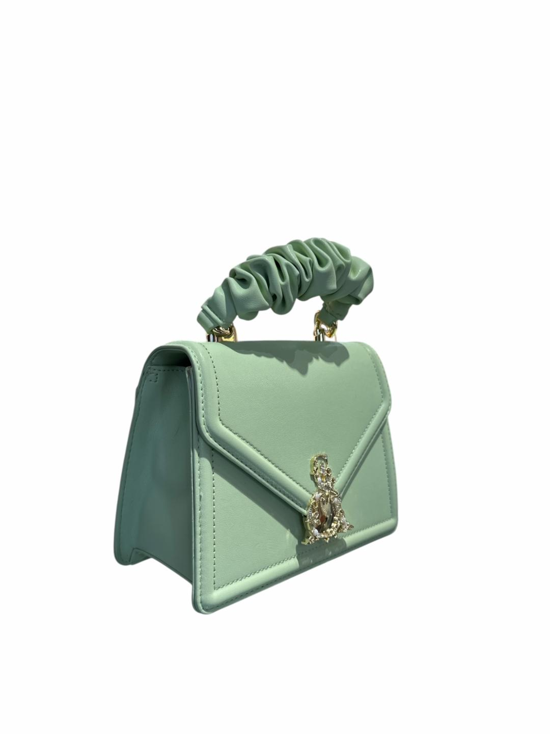 14258-ANN-W3M  BORSE A TRACOLLA L'Atelier du Sac Verde Acqua 0000000346