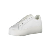 Tommy Hilfiger White Leather Women Sneaker