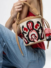 73BS9NA02 V73 Multicolor Bucket Bag 0000000322