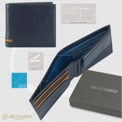 8401 Portafoglio Acciaio Blu 0000000772