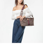 73BS9BN01 BORSE SHOPPING V73 Tauper/Multicolor 0000000107