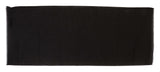 Dark Gray Virgin Wool Striped Pattern Wrap Scarf