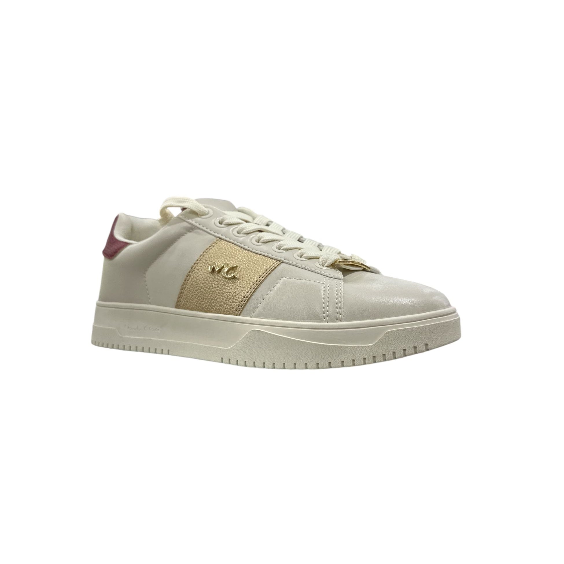 Sneakers Manila Grace Bordeaux OffWhite Gold