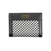 Black Polyurethane Women Wallet