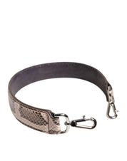 Beige Exotic Leather Handbag Accessory Shoulder Strap