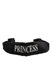 Black Princess Fantasy Braided Waist Belt