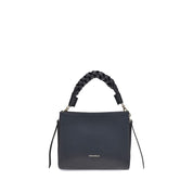 Black Calf Leather Bos Taurus Handbag