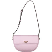 Rosa Poliuretano Women Handbag
