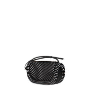 Black Leather Crossbody Bag