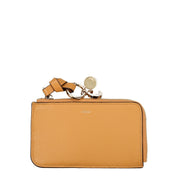 Orange Leather Wallet