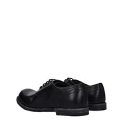 Black Leather Oxfords And Derbies