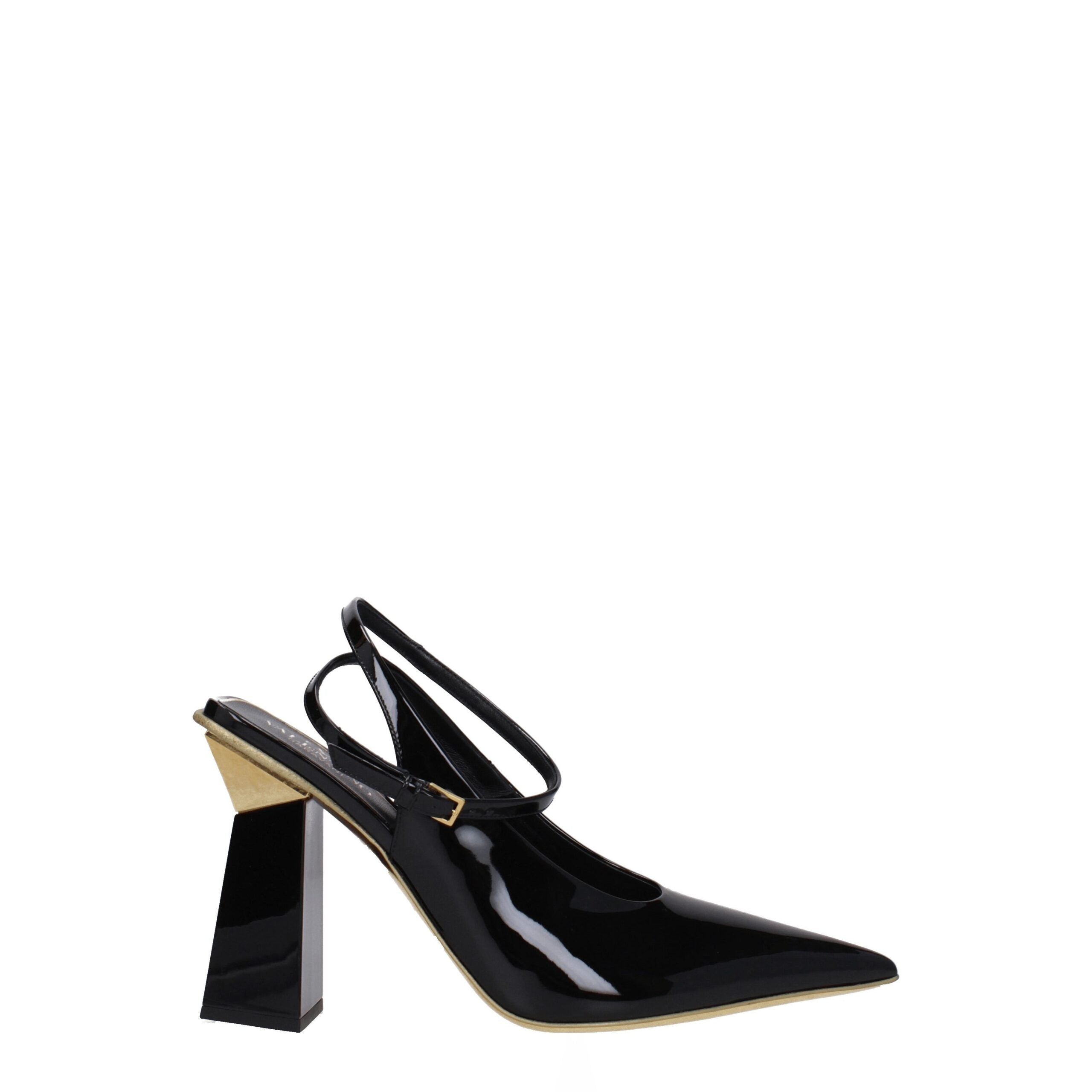 Black Leather Sandals