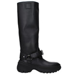 Black Leather Boots