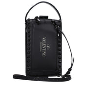 Black Leather Clutch Bag