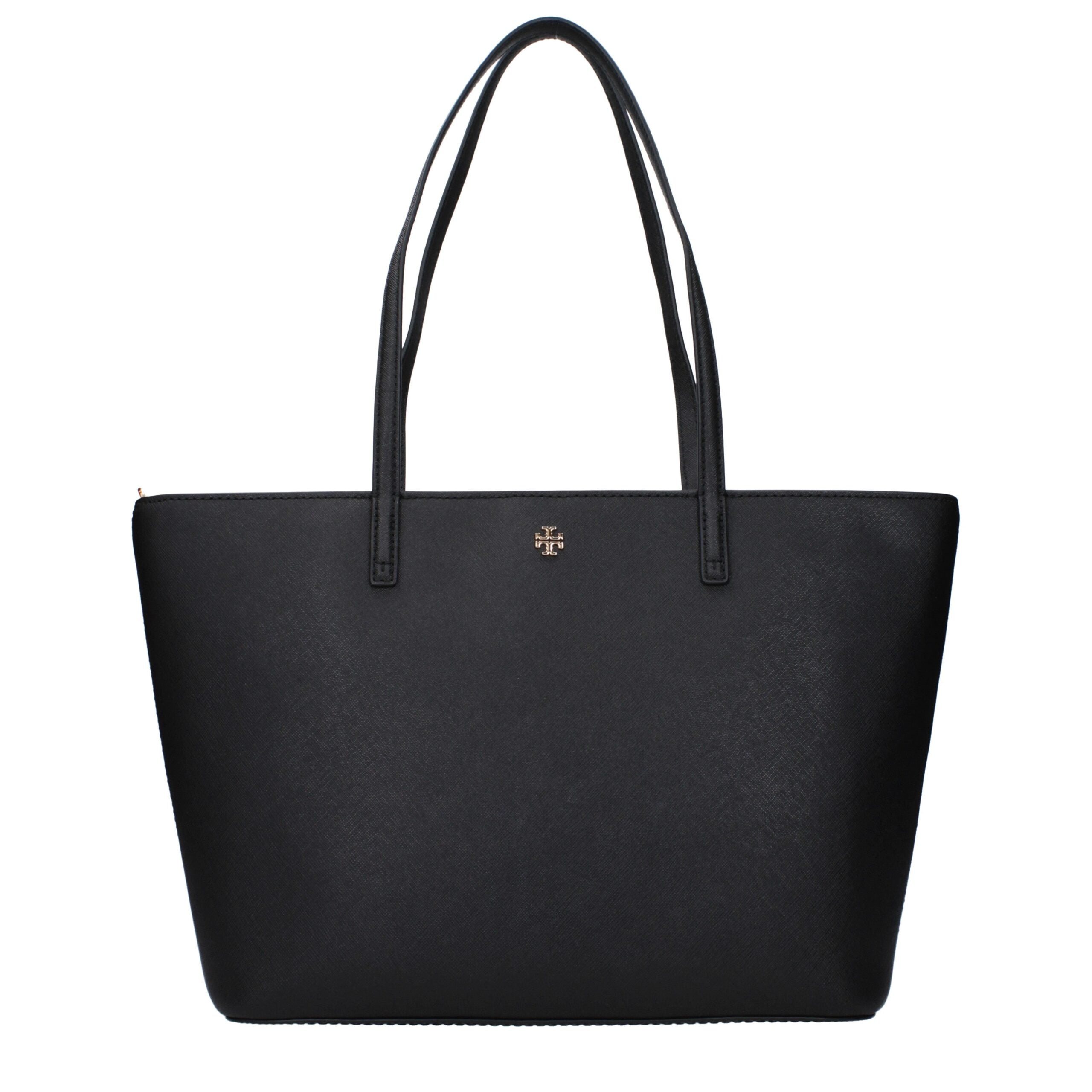 Black Leather Shoulder Bag
