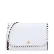 White Leather Clutch Bag