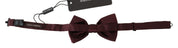 Silk Polka Dot Adjustable Neck Bow Tie Papillon