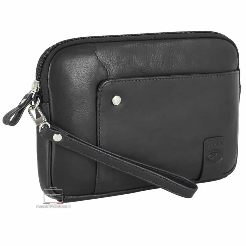 8383 Borsello Acciaio Nero 0000000128 - UNICA / Nero - Borsello