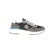 Nero Polyurethane Men Sneaker