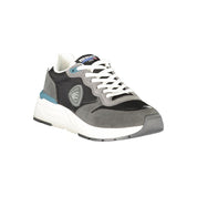 Nero Polyurethane Men Sneaker