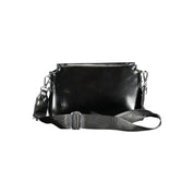 Nero Polyurethane Women Handbag