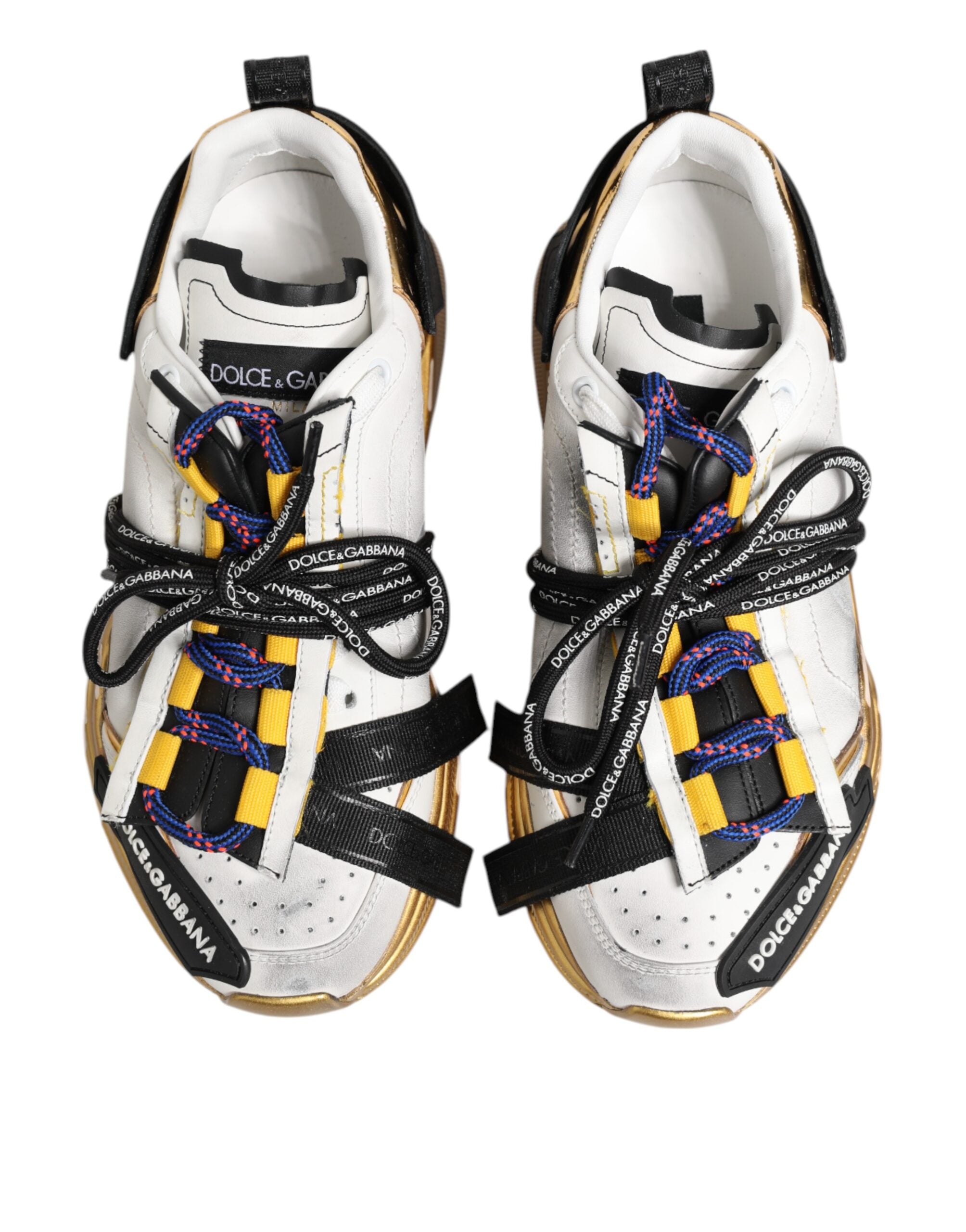 Dolce & Gabbana Multicolor Daymaster Low Top Sneakers Shoes Dolce & Gabbana