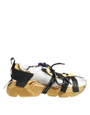 Dolce & Gabbana Multicolor Daymaster Low Top Sneakers Shoes Dolce & Gabbana
