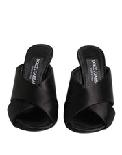 Black Keira Baroque High Heel Sandals Shoes