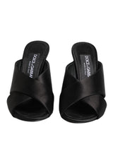 Black Keira Baroque High Heel Sandals Shoes