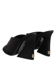 Black Keira Baroque High Heel Sandals Shoes
