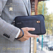 8481 Pochette Acciaio Blu 0000000129