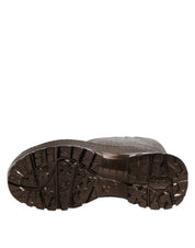 Metallic Bronze Pull On Rain Boots Shoes