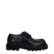 Black Leather Oxfords And Derbies