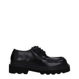 Black Leather Oxfords And Derbies