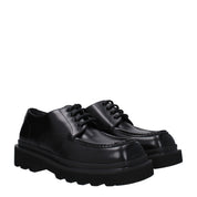 Black Leather Oxfords And Derbies