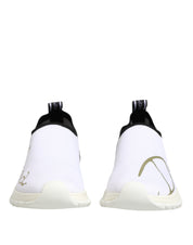 Dolce & Gabbana White Black Low Top Sorrento Sneakers Shoes Dolce & Gabbana