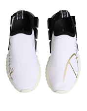 Dolce & Gabbana White Black Low Top Sorrento Sneakers Shoes Dolce & Gabbana