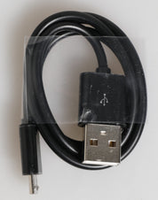 Black Leather Exotic Skin 3000mAh Power Bank Charger USB