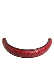 Dolce & Gabbana Red Small Ayers Leather Bag Handle Women Shoulder Strap