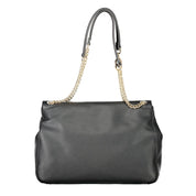 Nero Polyurethane Women Shoulder Bag