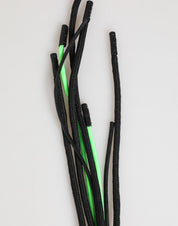 Multicolor Polyester Tape String DG Logo Keychain Keyring