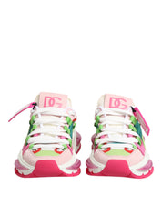 Multicolor Leather Airmaster Low Top Sneaker Shoes