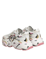 Multicolor Hand Painted DAYMASTER Sneaker Shoes